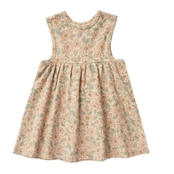 NWT! Rylee + Cru Blush Floral Layla Dress, Size 3-6M - Picture 1 of 3